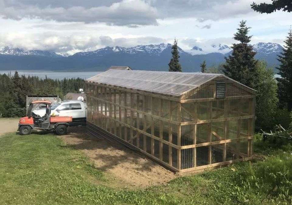 A Beautiful Greenhouse in Alaska